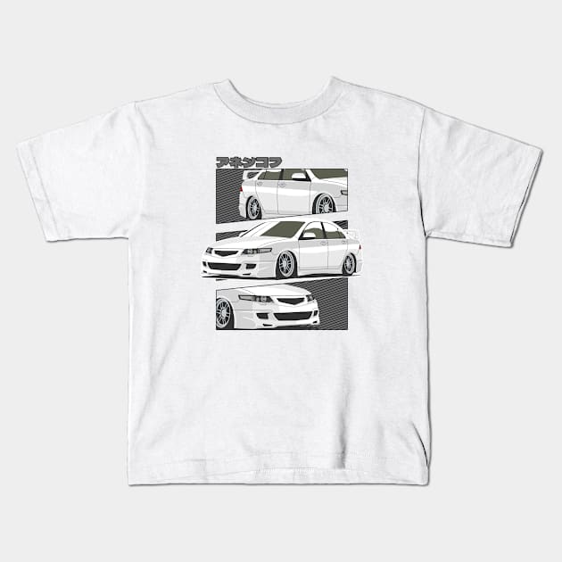 Honda Accord Kids T-Shirt by Rebellion Store